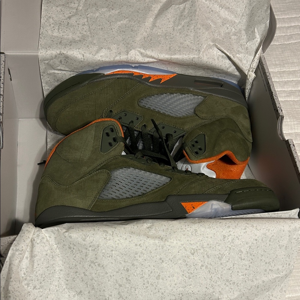 Air Jordan 5 Retro Olive Nike BRAND NEW